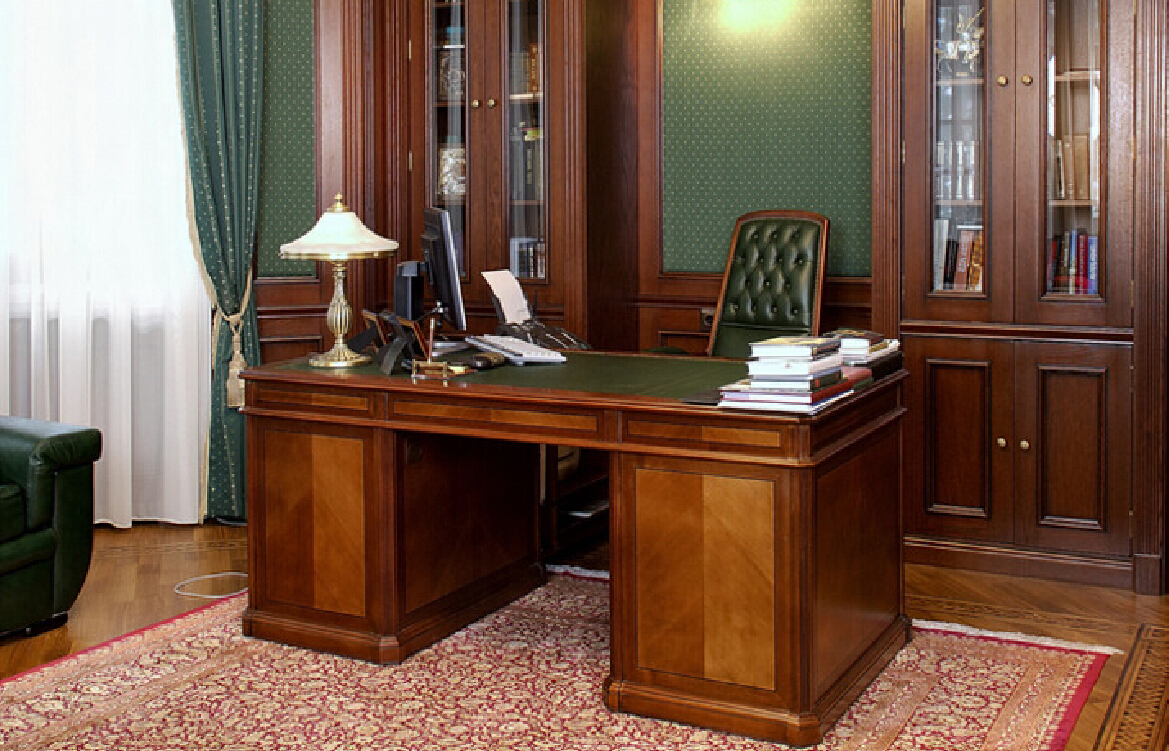 mahogany executive desk