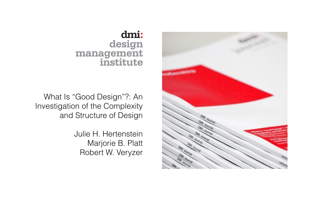 design management institute journal
