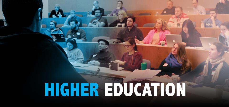 Drupal higher ed banner