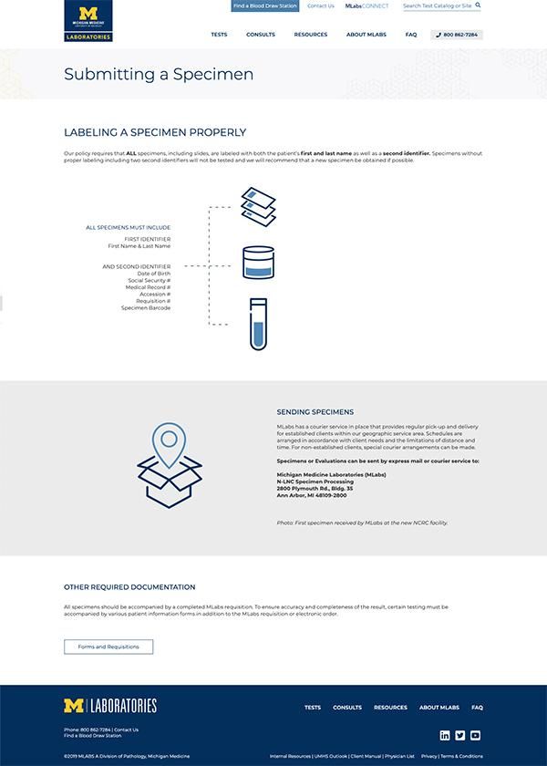 MLabs interior page